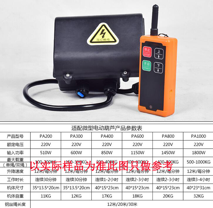 建筑用小型提升機(jī)無線遙控